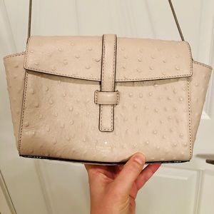 Kate Spade Ostrich Leather Crossbody
